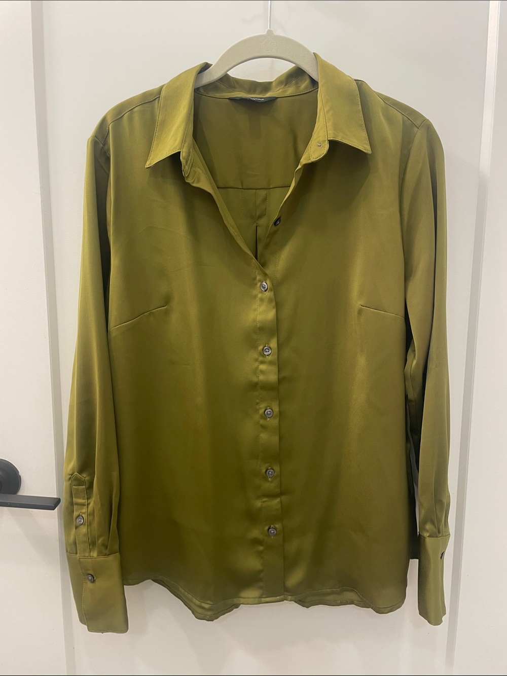 Banana Republic Green Button Down Shirt